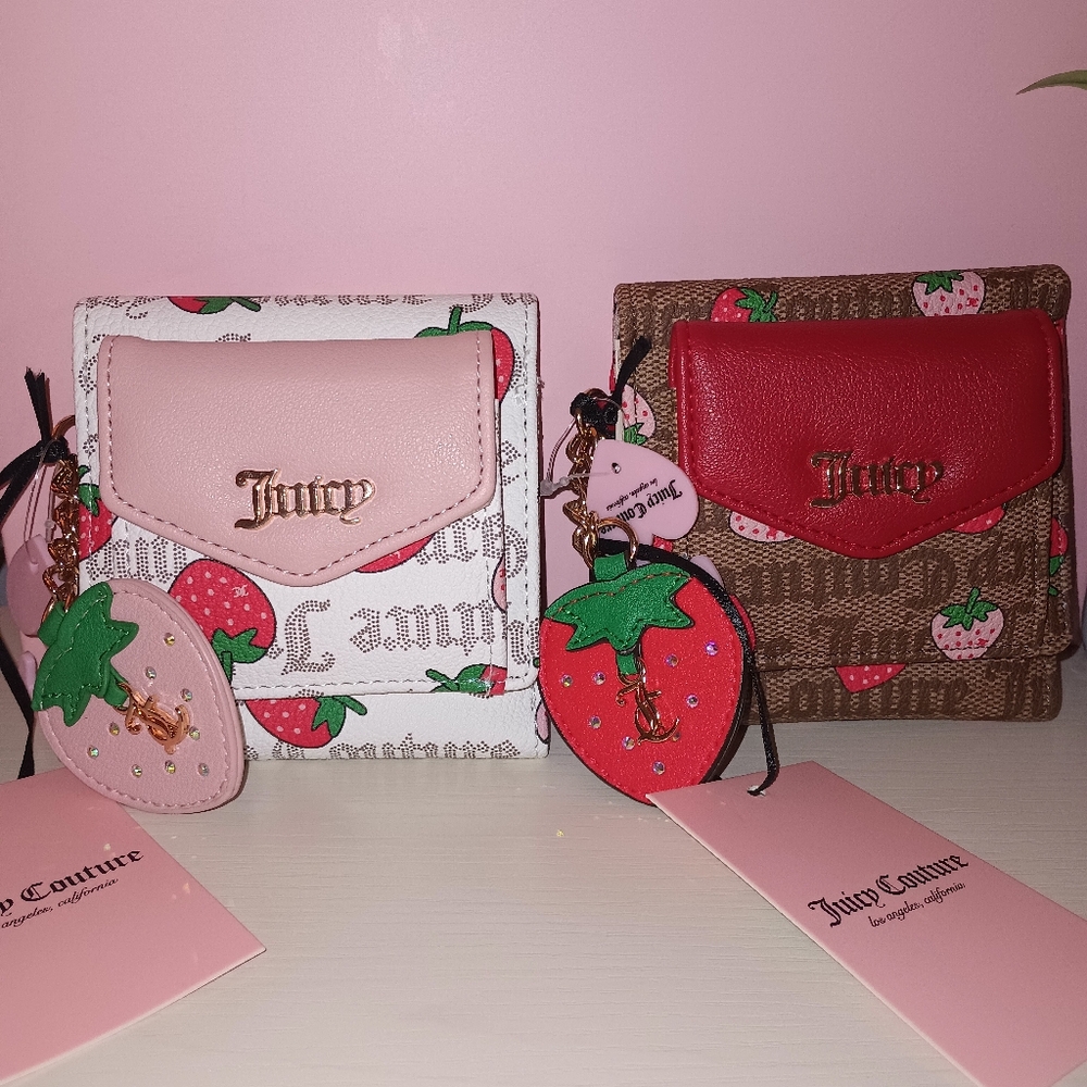 Juicy Couture Strawberry Wallets